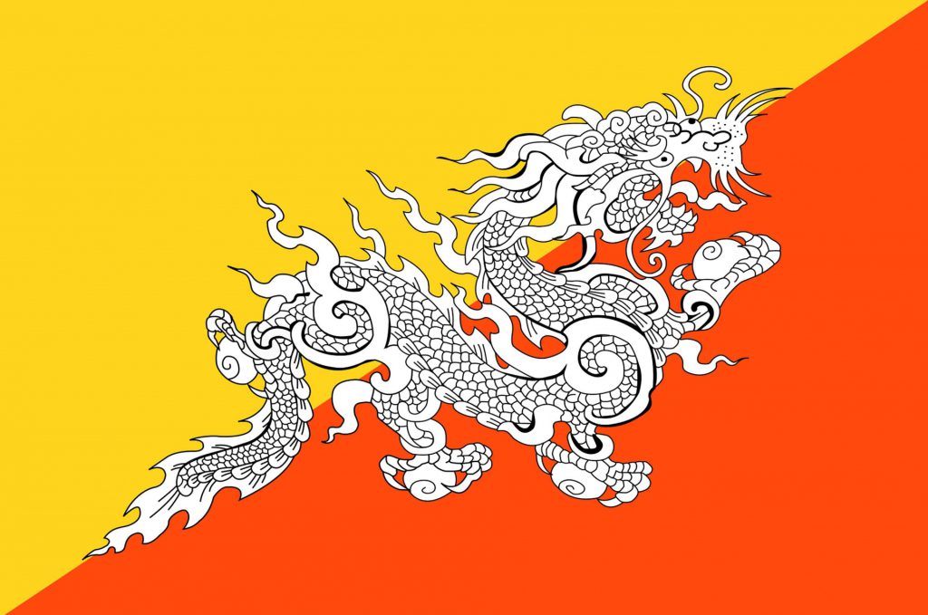 Flag of Bhutan