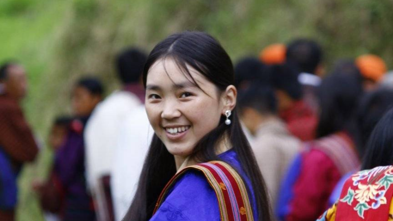 Bhutanese girl